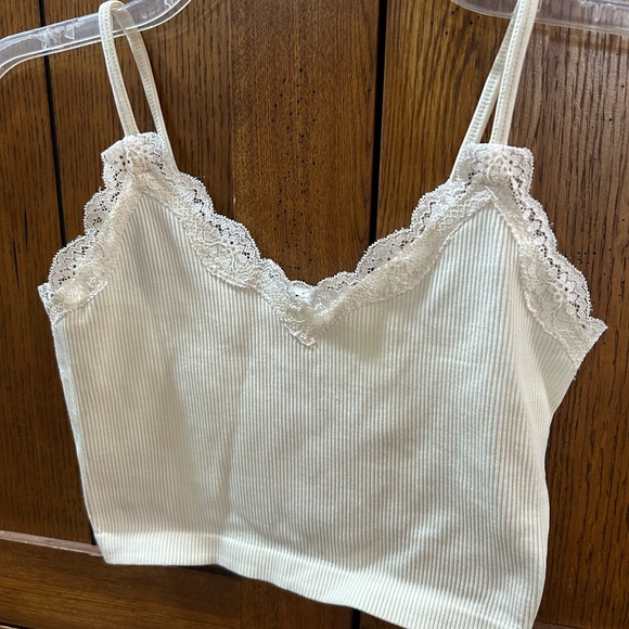 Wild Fable Lace-Trim Ribbed Cami - Picture 3 of 5